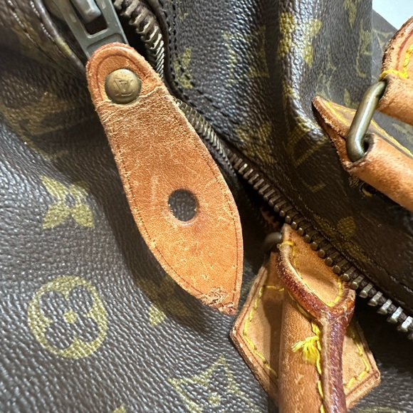 Auth Louis Vuitton Speedy 40 Hand Bag #N4761V80O - FOR CANVAS OR REPAIR - Picture 13 of 15